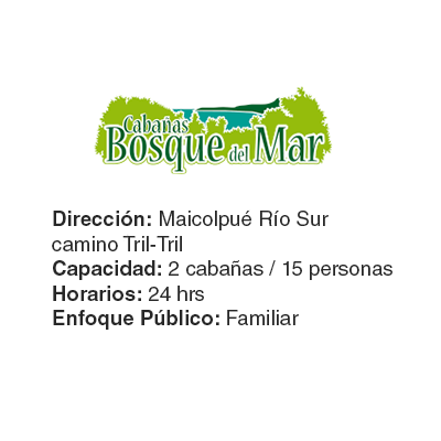 cabanas bosque del mar