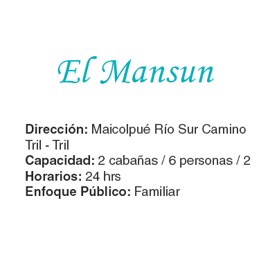 cabanas El Mansun
