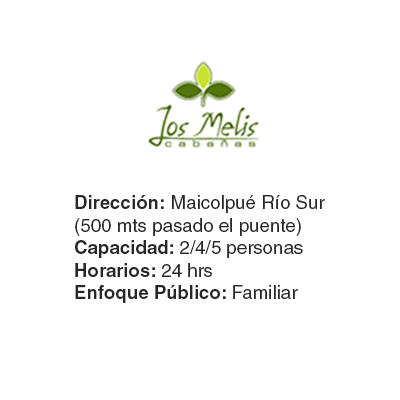 cabanas los melis